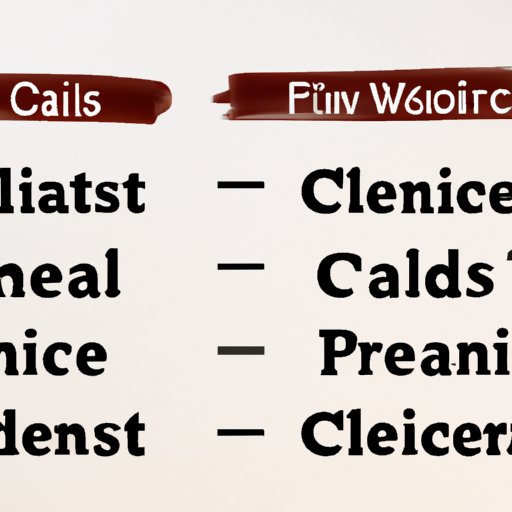 Compare and Contrast Different Types of Cleanse Diet