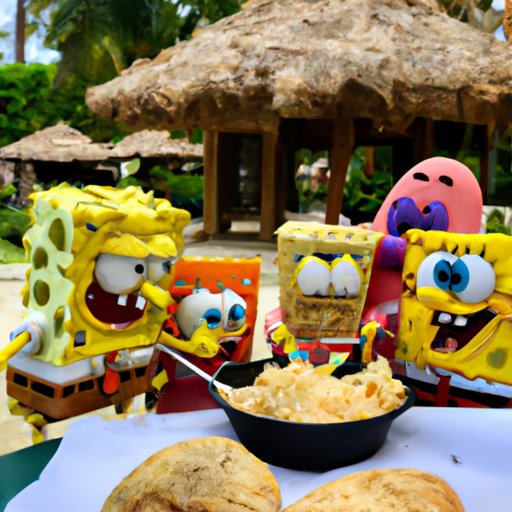 Showcasing the Local Cuisine Tasted by the Squarepants Family on their Journey