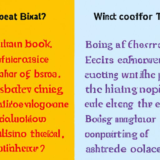 Comparing and Contrasting Different Works of Literature that Explore the Same Theme