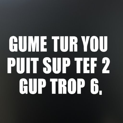 Tips for Playing on the Tour