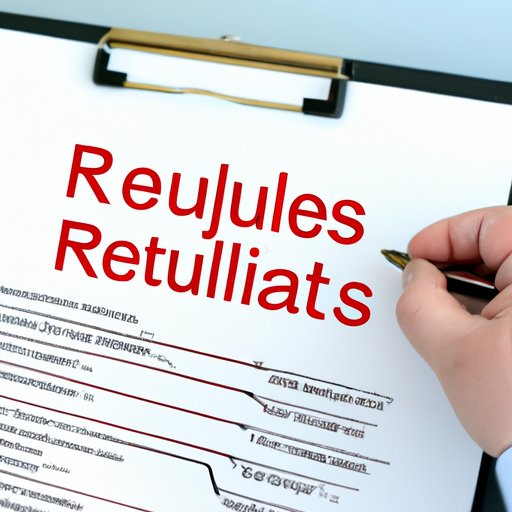 Analysis of Rules and Regulations