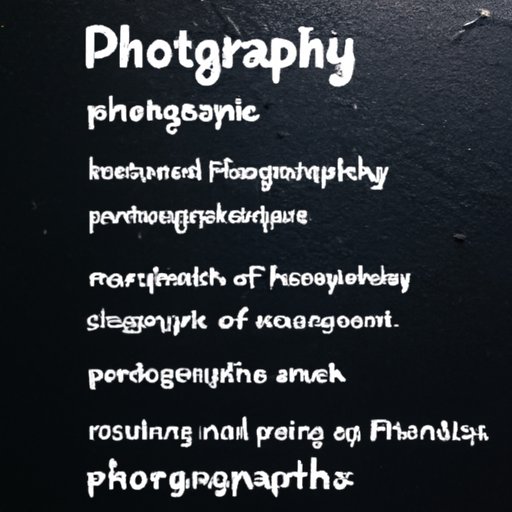 Recap of Benefits of Pursuing Amateur Photography