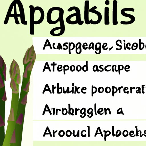 Exploring the Health Benefits of Asparagus