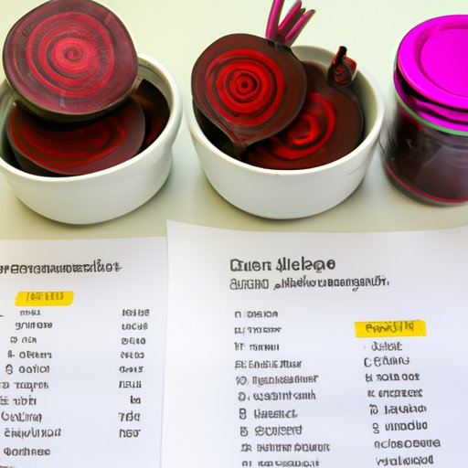 Comparing the Nutrient Content of Fresh and Canned Beets