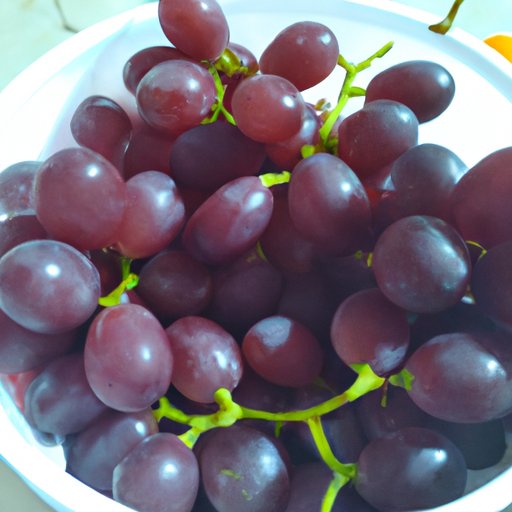 The Antioxidant Content of Grapes