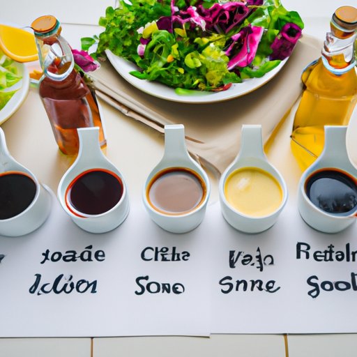 Exploring the Nutritional Benefits of Different Types of Salad Dressings