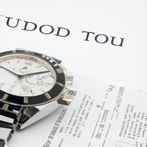 Researching the Value of Tudor Watches over Time