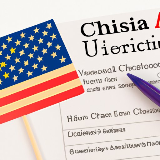 Exploring the U.S. Visa Requirements for Chinese Citizens