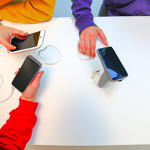 The Process of Trading in Two Phones at Apple