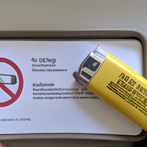 Obeying Airline Regulations for Carrying a Lighter on a Plane