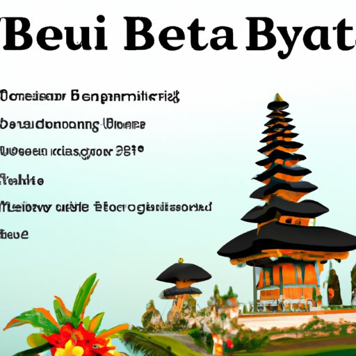 Exploring the Culture of Bali: A Guide for U.S. Citizens