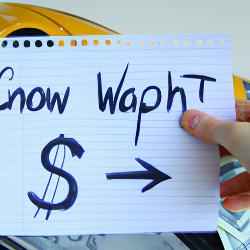 Tips for Purchasing a Vehicle with Cash