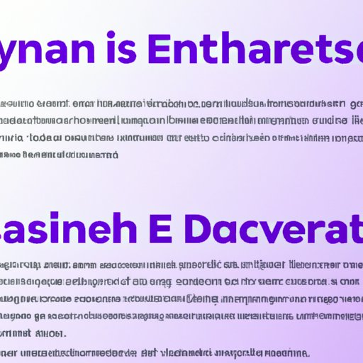 Summary of the Advantages and Disadvantages of Investing in Ethereum Through Cash App