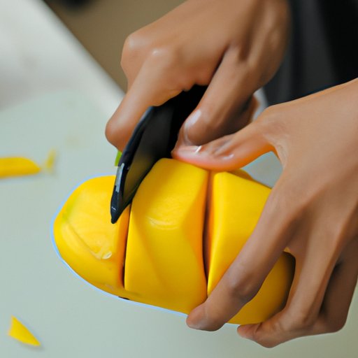 How to Properly Peel a Mango