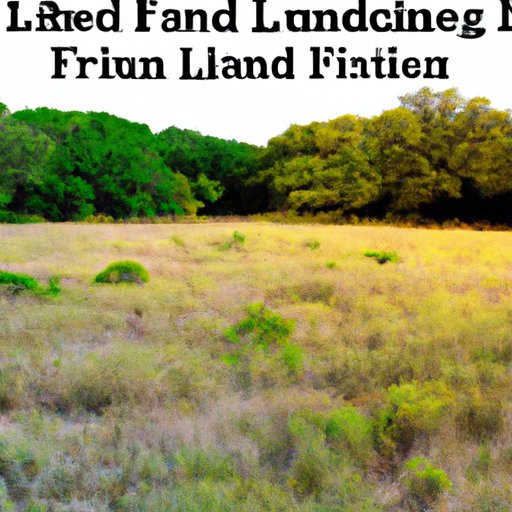 The Ins and Outs of Financing Land in Texas