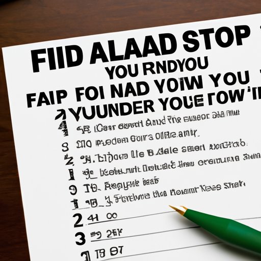 Steps to Take When Applying for Financial Aid