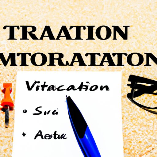 Strategies for Successfully Negotiating Vacation Time