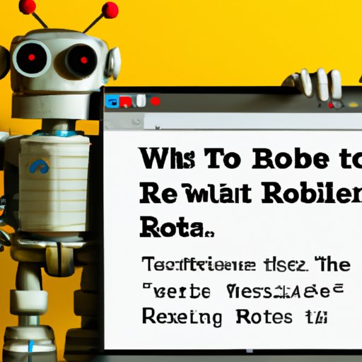 How To Use Robots.txt To Protect Your Website Content