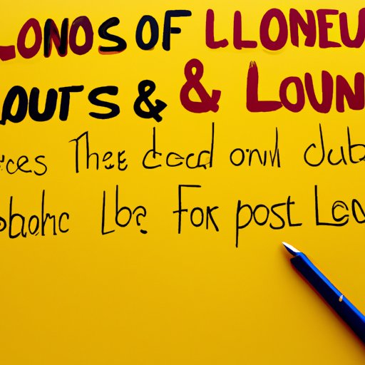 The Pros and Cons of Taking Out a Loan to Fund a Business