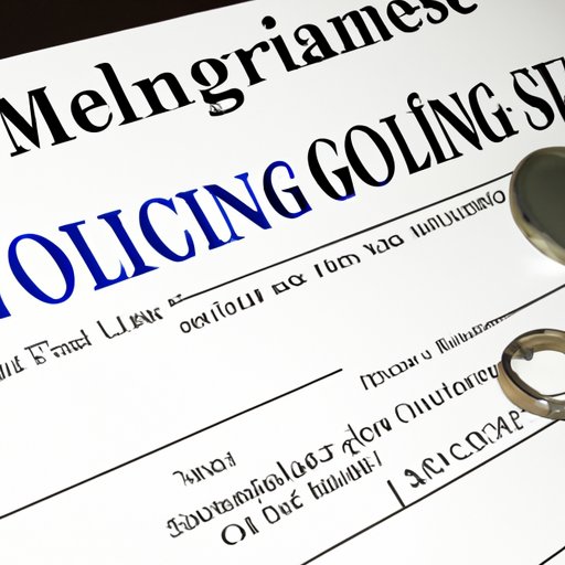 Exploring the Legalities of a Marriage License