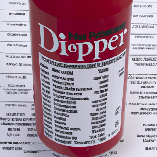 A Look at the Nutritional Facts of Diet Dr Pepper