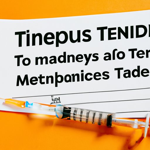 Exploring Your Options for Tetanus Vaccination with Medicare