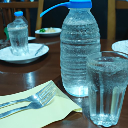 Drink Water During Your Meal