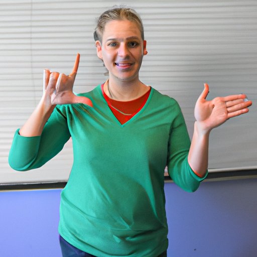 Learning How to Greet People and Make Friends in ASL