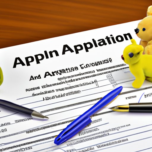 Completing an Adoption Application and Providing All Necessary Paperwork