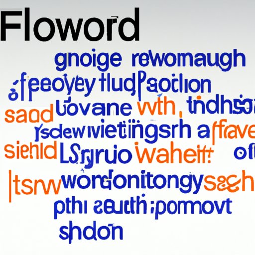 Understanding the Flow of the Words