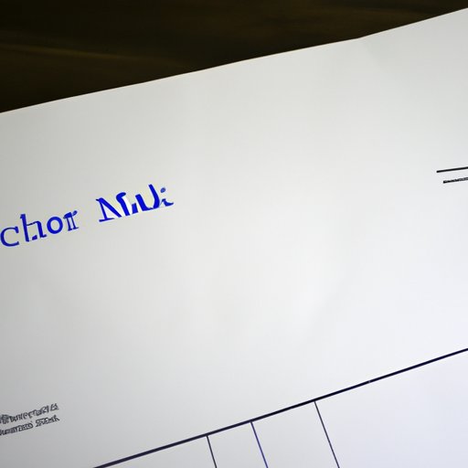 Check Your Mail for a Paper Check