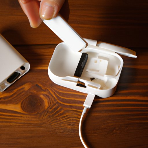 Cleaning Out the Charging Case