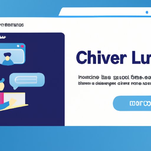 Use the Live Chat support feature on the Help Center page