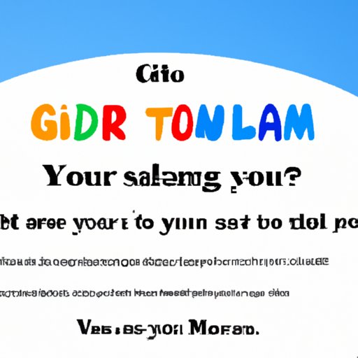 Tips for Signing Up for a New Gmail Account