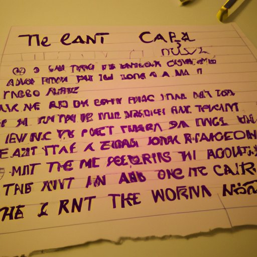 Analyzing the Meaning Behind the Lyrics of