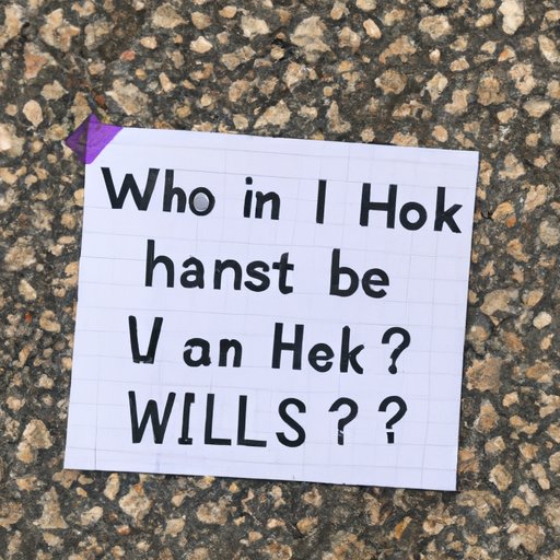 Ask Around if Someone Found Them