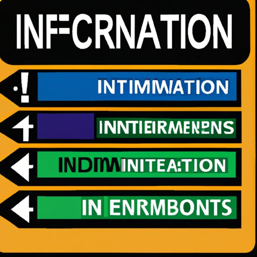 What Information Signs May Provide