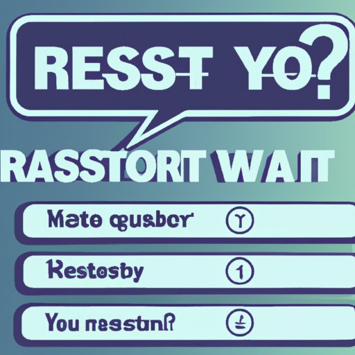 Reset Your Password with Recovery Questions