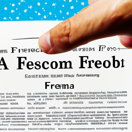 Submit a Request Through the Freedom of Information Act