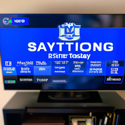 Setting Up NFL Sunday Ticket on Your TV