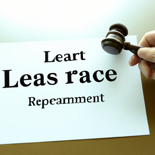 Renegotiate the Terms of the Lease