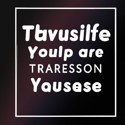 Take Time Away From Praising Yourself