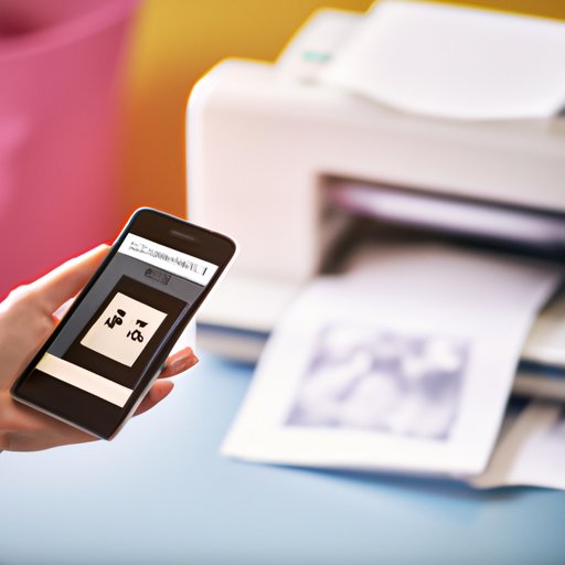 Utilizing a Mobile Printing App