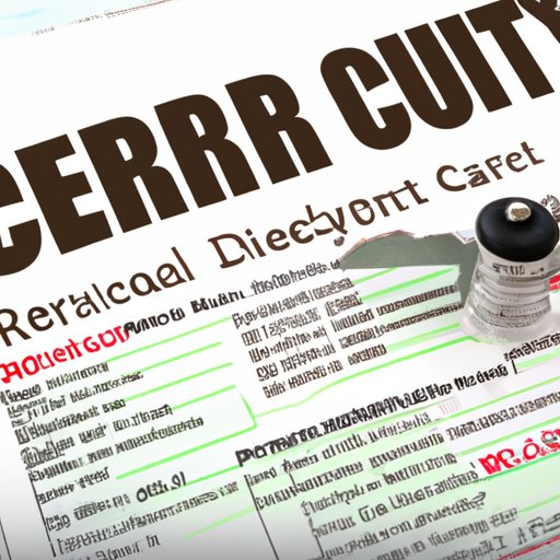 Dispute Errors on Your Credit Report