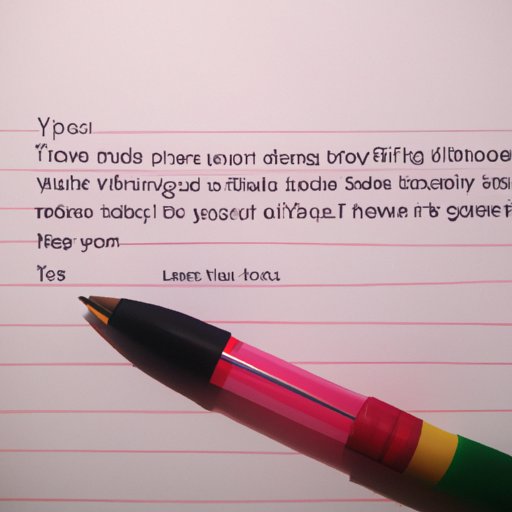 Writing a Response to How Can I Say Thanks