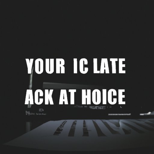 Create a Music Video or Visual Representation of the Lyrics