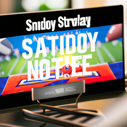 Purchase an NFL Sunday Ticket Subscription