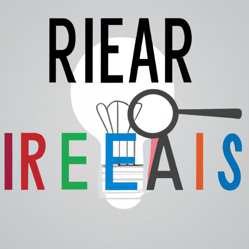 Research and Analyze Your Idea