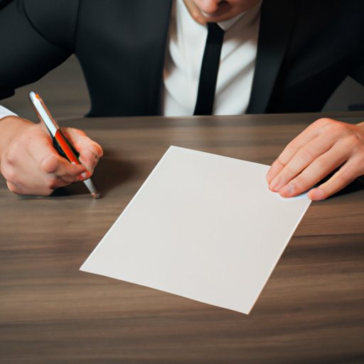 Writing a Letter to the Corporate Office