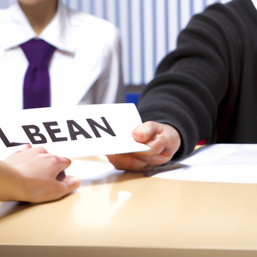 Taking Out a Loan from a Bank